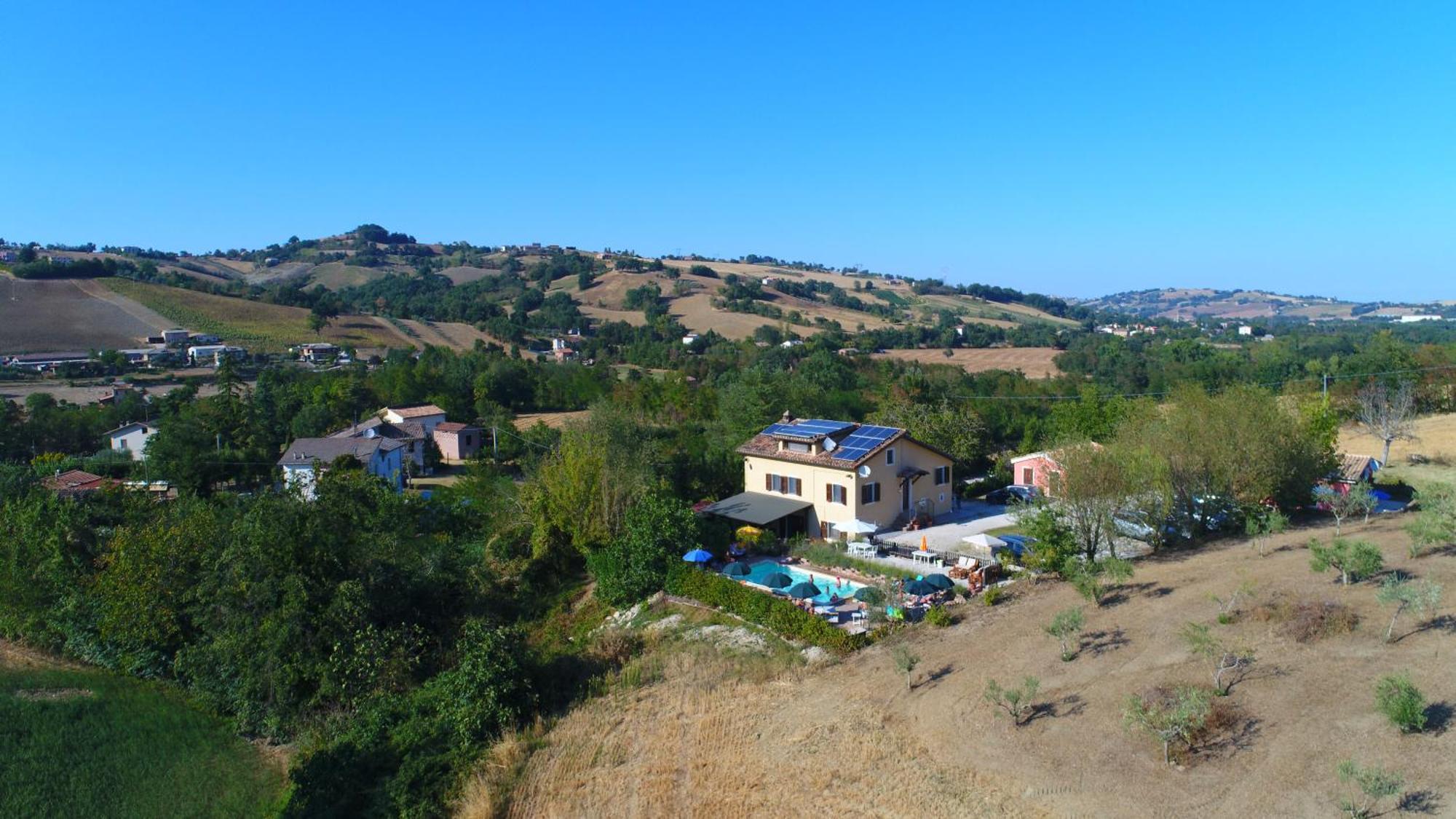 Country House Villa Sabrina San Ginesio Екстериор снимка
